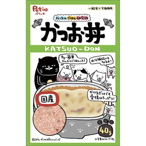 [90603503] Petio  日本產 鰹魚丼 餐包 (水分補充) 貓小食 40g #B179 W14215